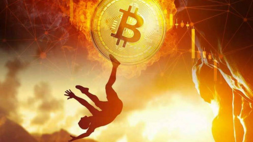Bitcoin lao dốc không phanh, thị trường rơi vào 'bão lửa'