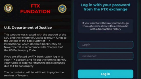 Chiêu lừa 'giúp lấy lại tiền từ FTX'