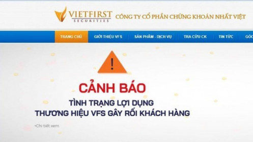 Chứng khoán Nhất Việt lên tiếng cảnh báo về việc mạo danh công ty lừa đảo