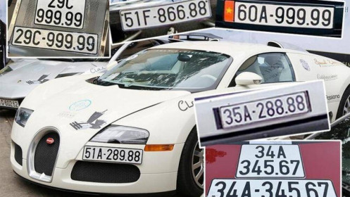 Quốc hội ban hành Nghị quyết về thí điểm đấu giá biển số ô tô