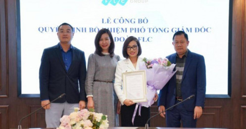Bà Trần Thị Hương làm Phó TGĐ Tập đoàn FLC