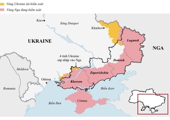 Bước lùi của Nga trên chiến trường Ukraine