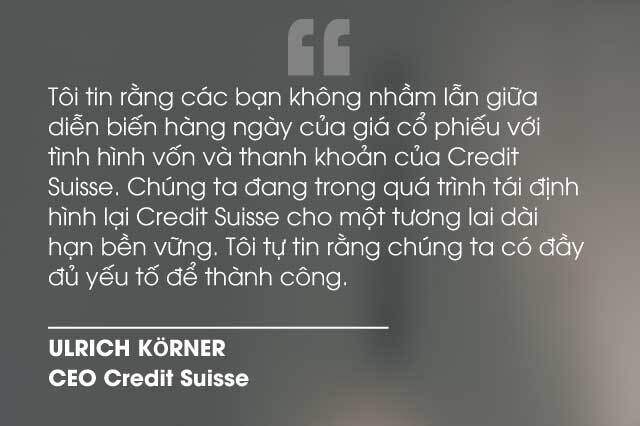 Chuyện gì đang diễn ra ở Credit Suisse?