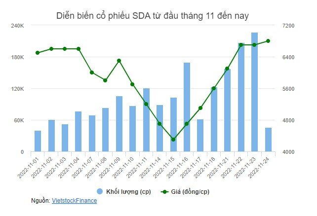 SDA: Lãnh đạo từ nhiệm trong bối cảnh cổ phiếu tăng trần liên tục