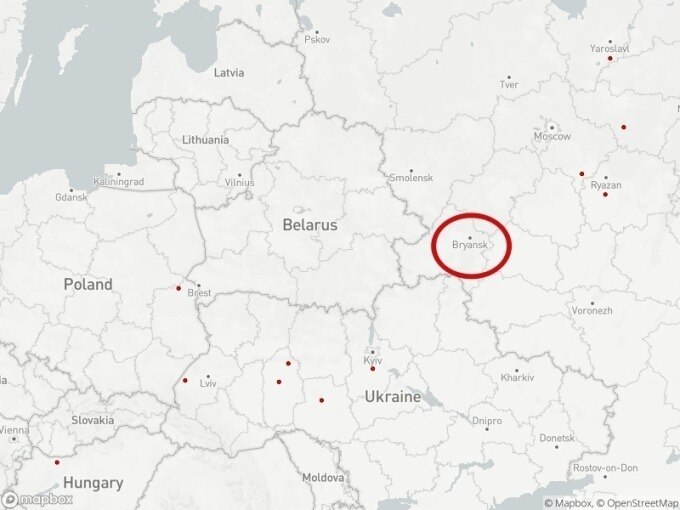 Cháy kho dầu Nga giáp biên giới Ukraine