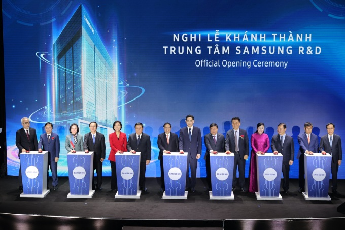 Samsung mở trung tâm R&D lớn nhất Đông Nam Á tại Việt Nam