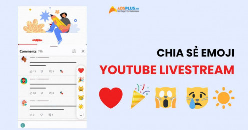 YouTube thử nghiệm tính năng chia sẻ Emoji trong Livestream