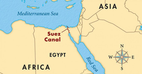 Hoạt động tại Kênh đào Suez bình thường trở lại