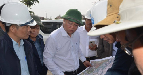 Chủ tịch UBND tỉnh Quảng Nam chỉ đạo "nóng" về các dự án chậm tiến độ