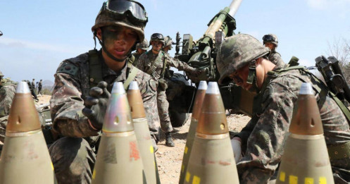 Bộ Quốc phòng Mỹ rút thiết bị quân sự từ Hàn Quốc cung cấp cho Ukraine