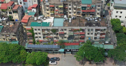 Cải tạo chung cư cũ ở Hà Nội chậm tiến độ