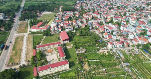 Nhiều huyện vùng ven Hà Nội đua nhau đấu giá đất sau Tết