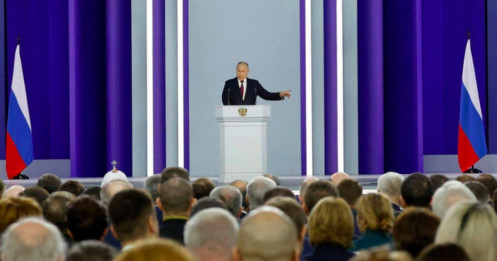 Tổng thống Nga Putin tuyên bố sẽ triển khai tên lửa hạt nhân Sarmat