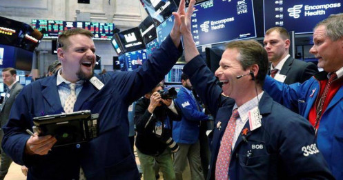 Dow Jones tăng hơn 300 điểm, chấm dứt 5 phiên giảm liên tiếp