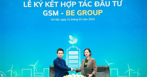 Công ty GSM đầu tư vào BE GROUP hỗ trợ tài xế chuyển đổi sang xe điện