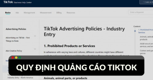 Tổng hợp các quy định quảng cáo TikTok cơ bản cần nắm