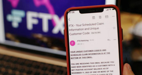 FTX gửi thông báo trả tiền cho người Việt