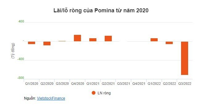 Pomina lỗ hơn ngàn tỷ trong 6 tháng cuối năm, nợ vay ngắn hạn hơn 5 ngàn tỷ