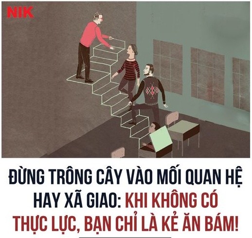 Khi không có thực lực, bạn sẽ chỉ là kẻ ăn bám!