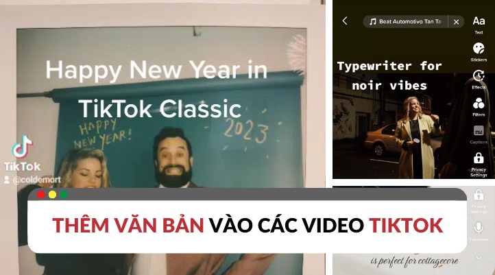 Cách lựa chọn Font và thêm chữ vào video TikTok
