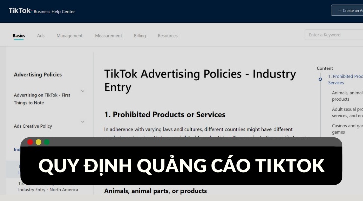 Tổng hợp các quy định quảng cáo TikTok cơ bản cần nắm