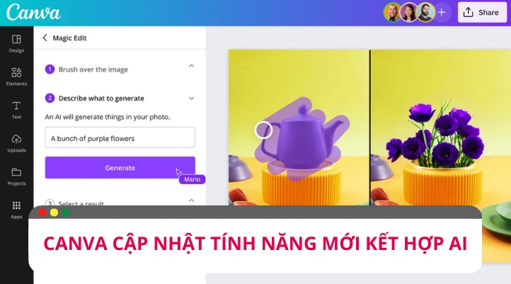 Canva cập nhật một loạt tính năng mới khiến đối thủ lo lắng