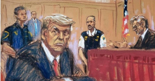 Phát biểu đầu tiên của ông Trump sau khi rời tòa, nhận 34 cáo buộc