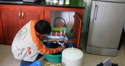 Nhận diện trò lừa thay lõi lọc nước giá "cắt cổ" ở Hà Nội
