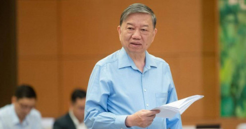 Hai Bộ trưởng Tô Lâm và Nguyễn Văn Thắng trình xin ý kiến về 2 dự án luật