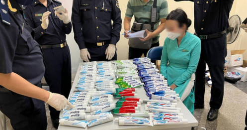 Khởi tố 22 vụ án, 65 bị can trong đường dây xách ma túy từ Pháp về Việt Nam