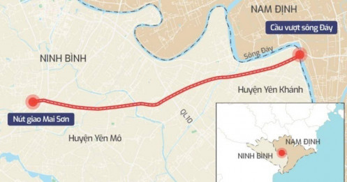 Đề xuất hơn 18.000 tỷ đồng xây cao tốc Ninh Bình - Nam Định - Thái Bình