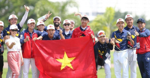 Lê Khánh Hưng giành HCV SEA Games 32 cho Golf Việt Nam