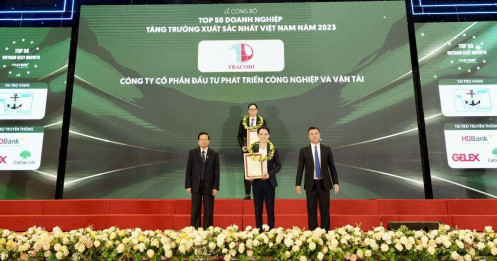 Tracodi xếp thứ 9 trong Top 50 Doanh nghiệp tăng trưởng xuất sắc nhất Việt Nam 2023