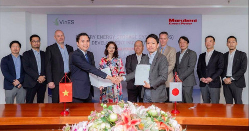 Vines và Marubeni hợp tác thúc đẩy sử dụng hệ thống Pin lưu trữ năng lượng tại Việt Nam