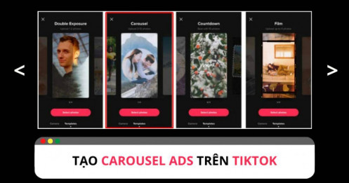 TikTok Carousel Ads: trưng bày sản phẩm trực quan