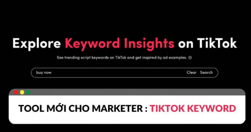 TikTok keyword: Công cụ mới dành cho các Marketer