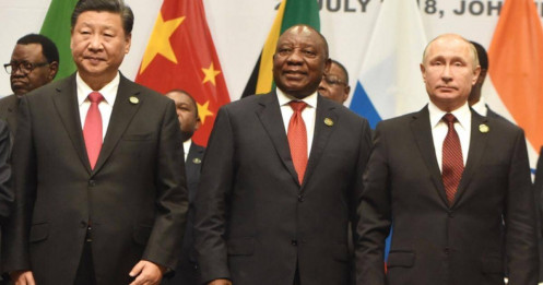 Nam Phi tính nhờ Trung Quốc tổ chức Thượng đỉnh BRICS vì ông Putin