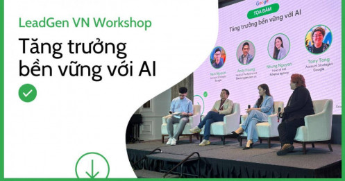 Adsplus tham dự Hội thảo LeadGen VN: Tăng trưởng bền vững với AI