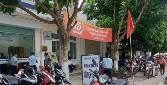 Công an vào cuộc tin đồn phòng giao dịch ngân hàng ở Quảng Bình vỡ nợ