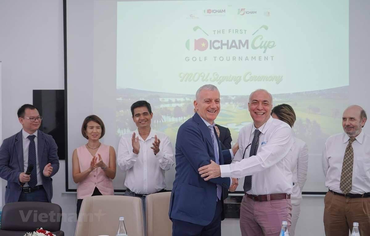 Sắp khởi tranh giải Golf THE FIRST ICHAM CUP kỷ niệm 50 năm quan hệ Việt Nam - Italy