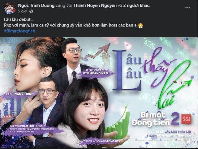"Finance Lady" Dương Ngọc Trinh than thở làm "chứng sỹ" khó hơn làm HOST, Chủ tịch ACB hát dưới mưa gây bão mạng
