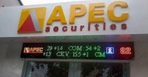 Chứng khoán APEC giải trình về việc cổ phiếu "lau sàn" 5 phiên liên tiếp
