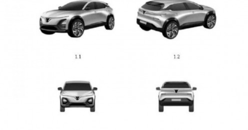 VinFast lộ bản thiết kế hai mẫu ô tô mới