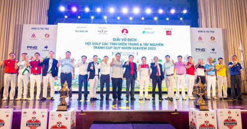 Khai mạc giải Vô Địch Hội Golf các tỉnh Miền Trung & Tây Nguyên
