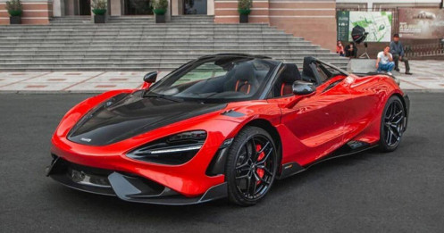 McLaren 765LT Spider có giá gần 30 tỷ 'đọ dáng' Hoa hậu Tiểu Vy