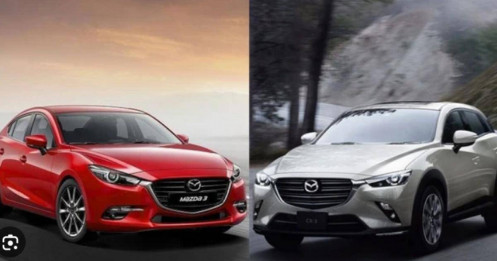 Triệu hồi hơn 227.000 xe Mazda3 và CX-3 lỗi camera chiếu hậu