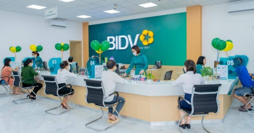 6 tháng, tăng trưởng tín dụng của BIDV đạt 7%