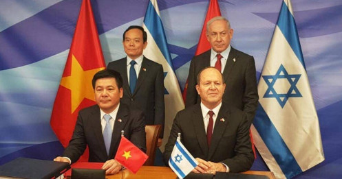 Việt Nam ký hiệp định thương mại tự do với Israel