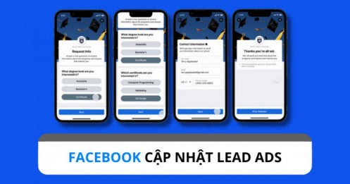 Meta cập nhật tính năng Lead Ads trên Facebook