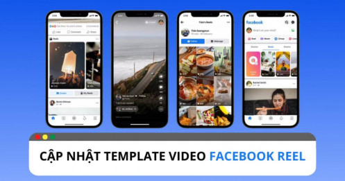Meta cập nhật tính năng template video Facebook Reel mới